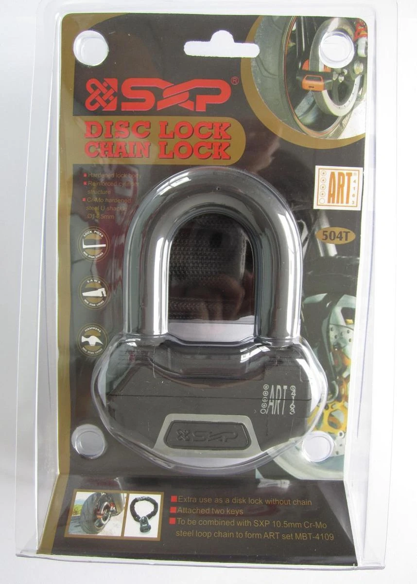 SXP Schijfremslot ART 4 - Zwart 9 SXP Schijfremslot ART 4 - Zwart - Afbeelding 7