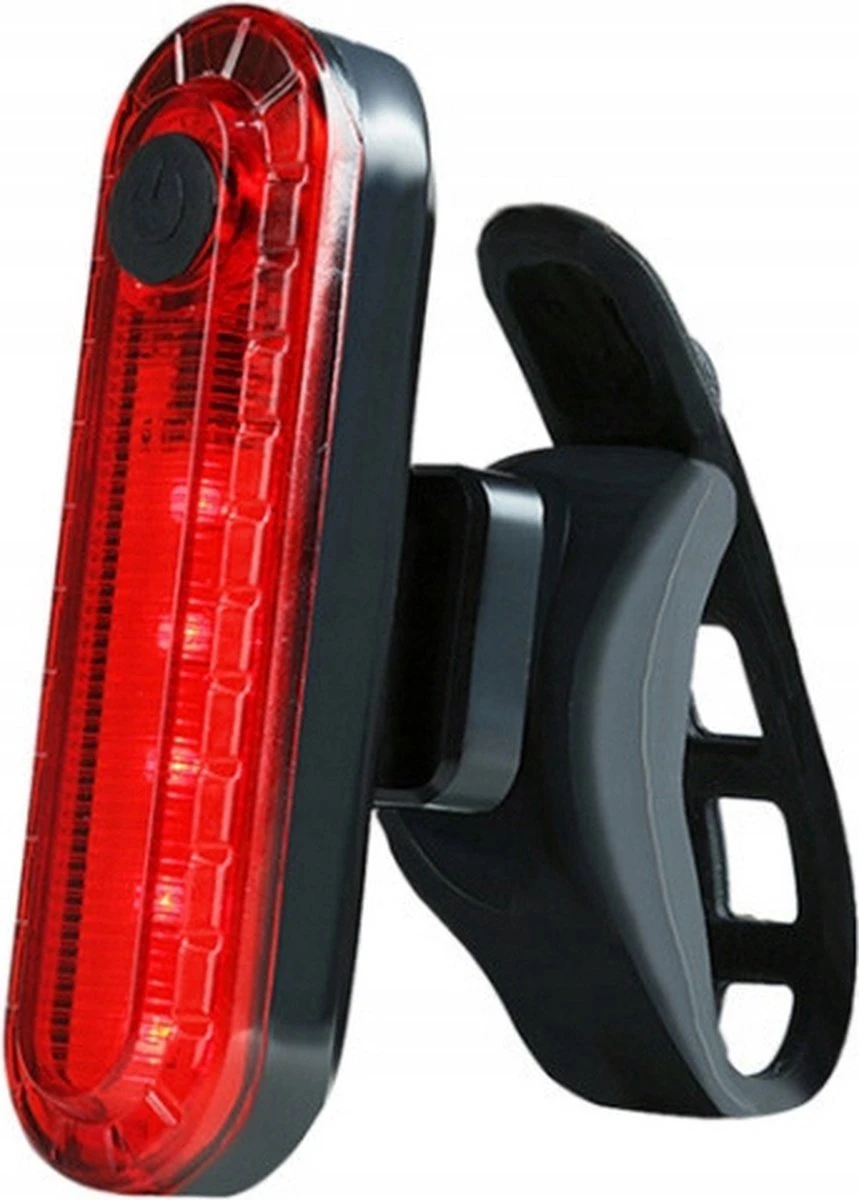 Merkloos LED Fietsverlichting Set - Fietslamp USB Oplaadbaar - Fietslampjes Voorlicht & Achterlicht - Nederlandse Handleiding - Waterdicht – Zwart 4 Merkloos LED Fietsverlichting Set - Fietslamp USB Oplaadbaar - Fietslampjes Voorlicht & Achterlicht - Nederlandse Handleiding - Waterdicht – Zwart - Afbeelding 2