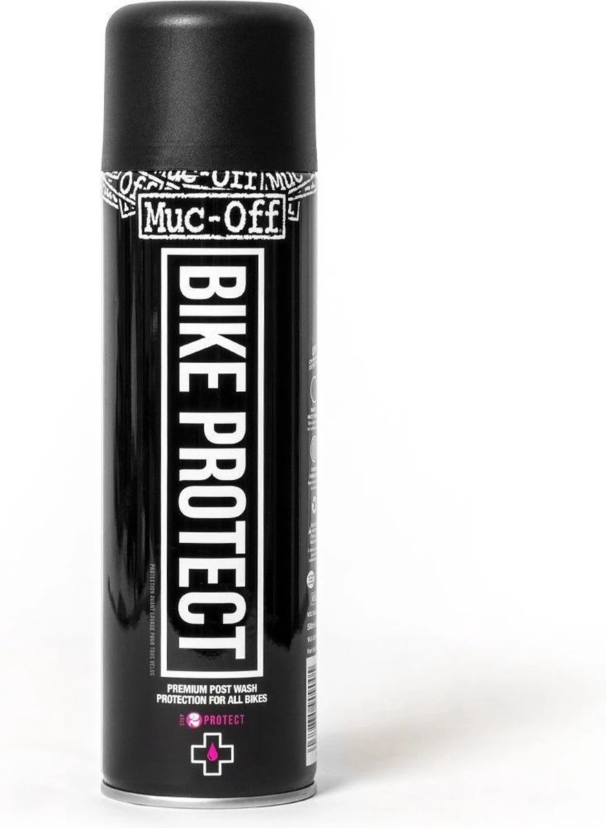 Muc-Off Fietsbescherm Spray - Fiets - Beschermer -Spray - Zwart - 500ml 3 Muc-Off Fietsbescherm Spray - Fiets - Beschermer -Spray - Zwart - 500ml