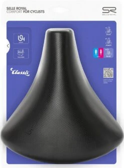 Selle Royal Fietszadel Holland Unitech - Zwart -BOl Winkel 885x1200 1