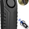 Merkloos Fietsalarm Met Afstandsbediening – Waterdicht – Fietsslot – SOS Geluid – Geschikt Voor Fiets & E Bike – Alarmsysteem – Scooter Alarm - Zwart