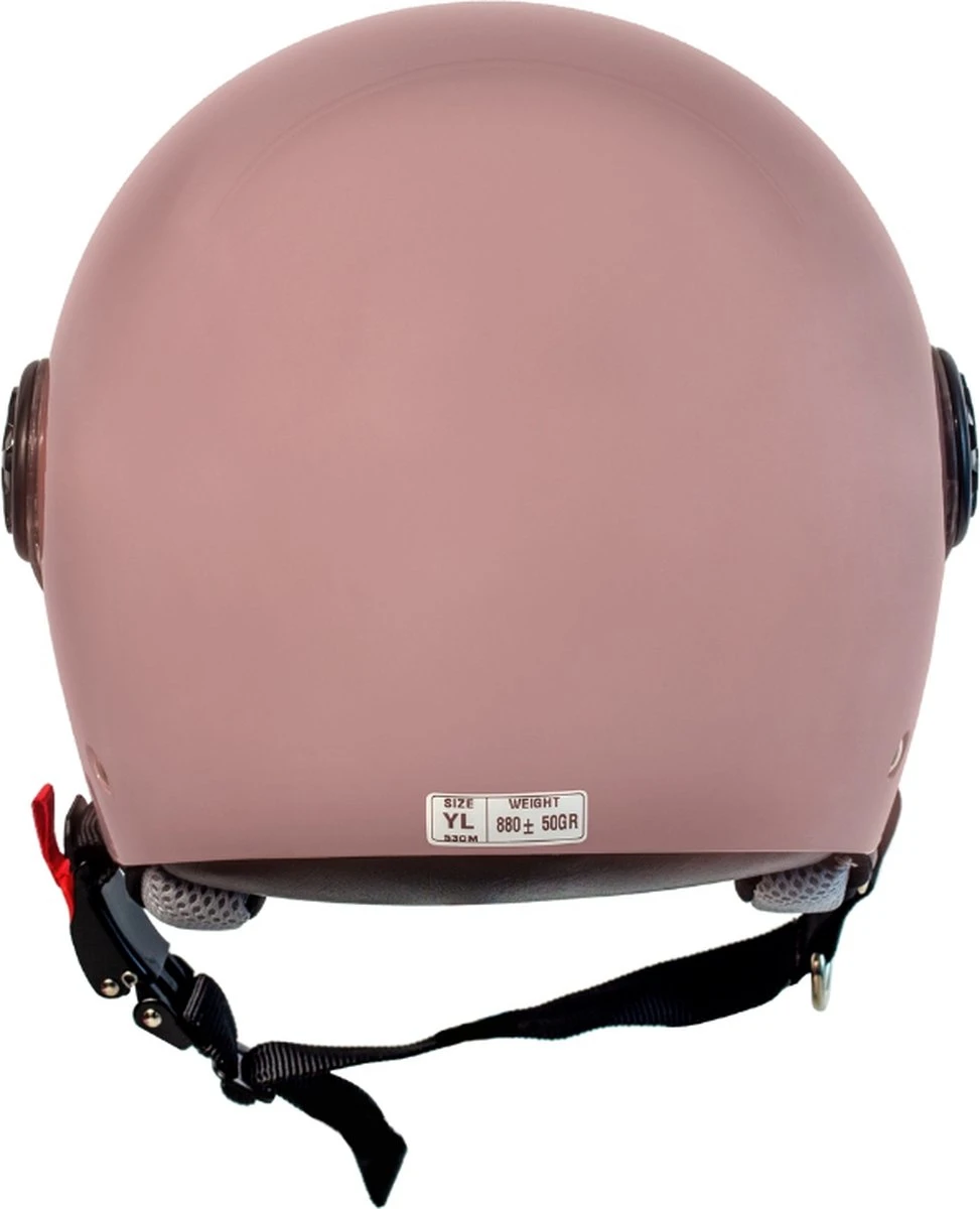 BHR 806 Kids | Roze | Kinderhelm Voor Scooter & Motor | Jongens En Meisjes | Maat M 4 BHR 806 Kids | Roze | Kinderhelm Voor Scooter & Motor | Jongens En Meisjes | Maat M - Afbeelding 2