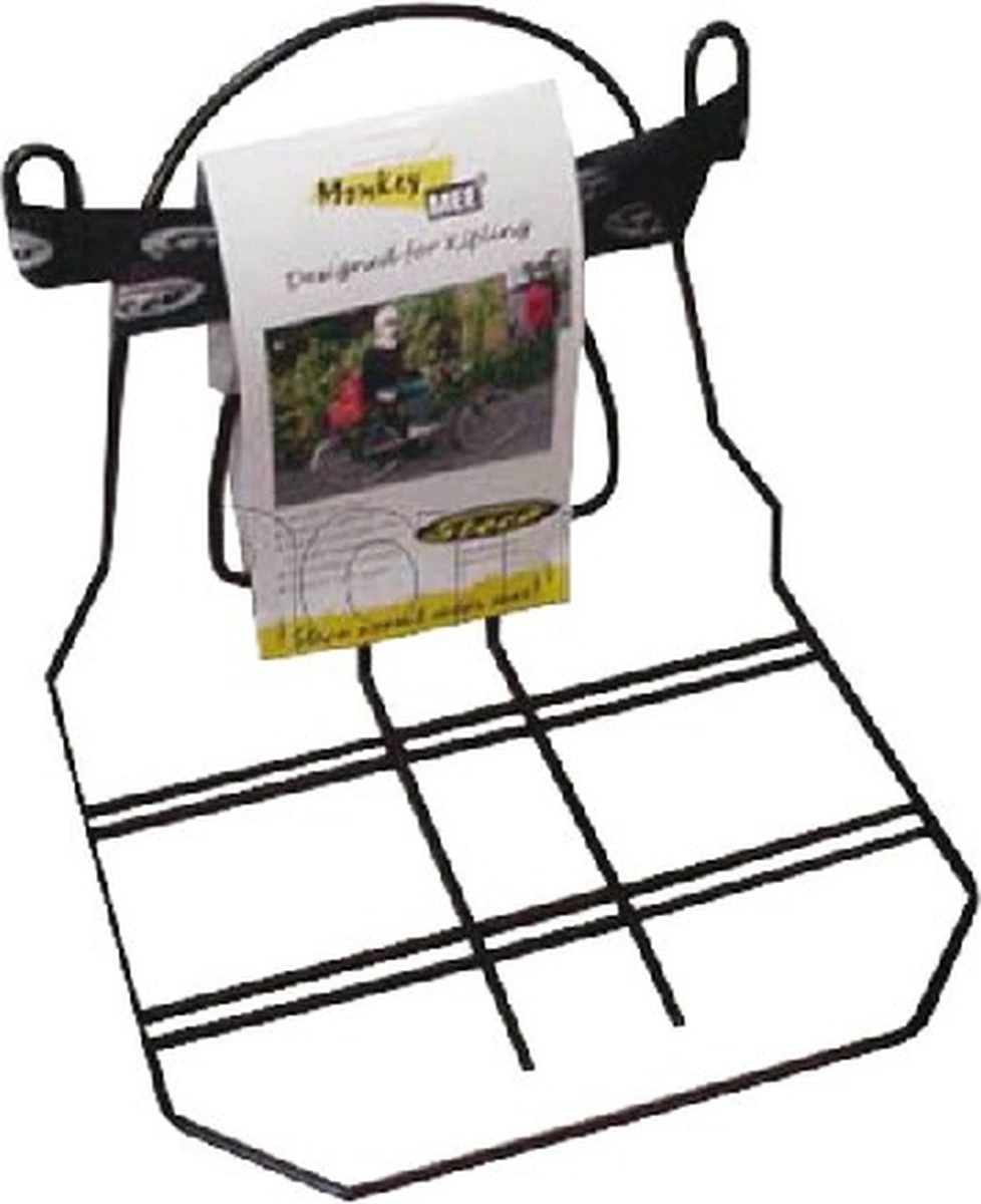 Steco Bagagedrager Verbreder Monkey-mee Staal - 31cm Breed - Zwart 15 Steco Bagagedrager Verbreder Monkey-mee Staal - 31cm Breed - Zwart - Afbeelding 13