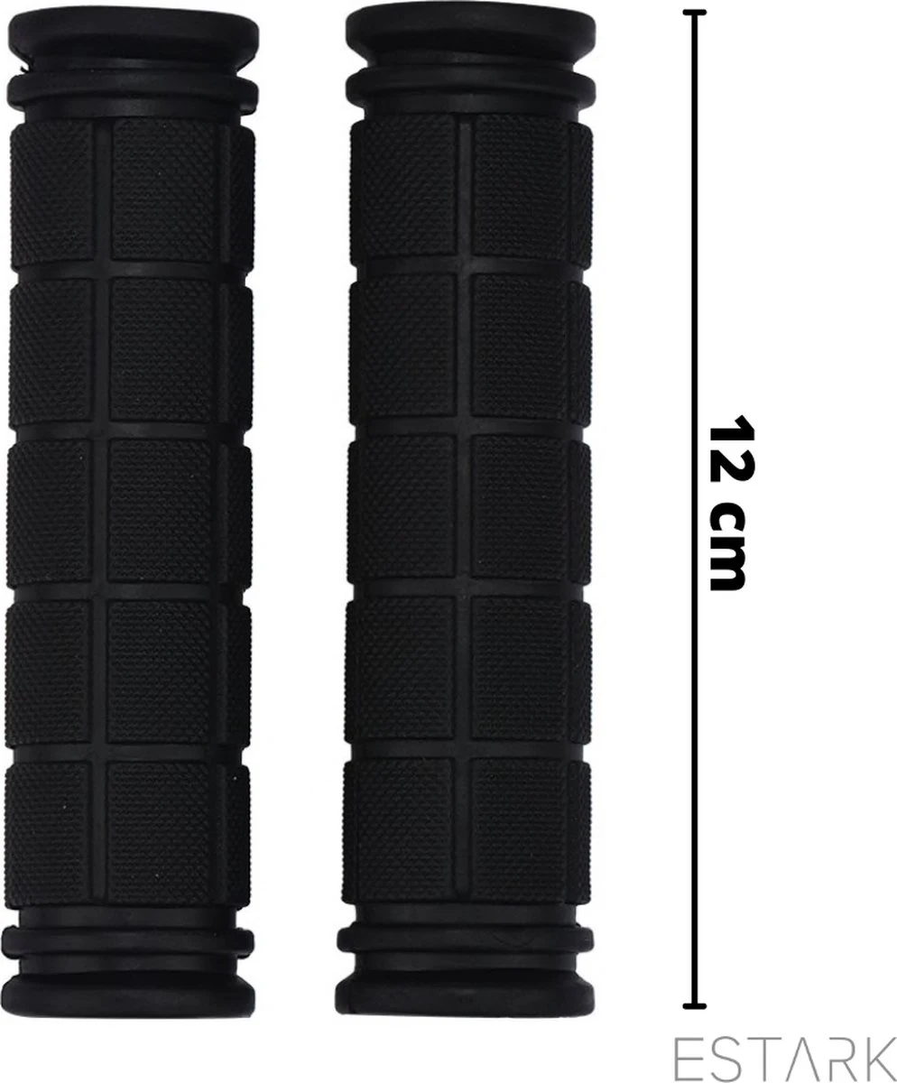 Merkloos ESTARK® - Fietshandvatten - Handvatten - Universeel - Fiets – Mountainbike – Professioneel - Grips - Extra Grip – Fietshandvaten -Handvaten - Handig Te Monteren - Anti-slip – Fietsen – Stuur – Bikegrips – Stevig - Rubber Zwart - (R-zwa) 9 Merkloos ESTARK® - Fietshandvatten - Handvatten - Universeel - Fiets – Mountainbike – Professioneel - Grips - Extra Grip – Fietshandvaten -Handvaten - Handig Te Monteren - Anti-slip – Fietsen – Stuur – Bikegrips – Stevig - Rubber Zwart - (R-zwa) - Afbeelding 7