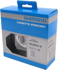 Shimano CS-HG51 Cassette 8-speed 11-32t Uitvoering 11-28 Tanden -BOl Winkel 998x1200